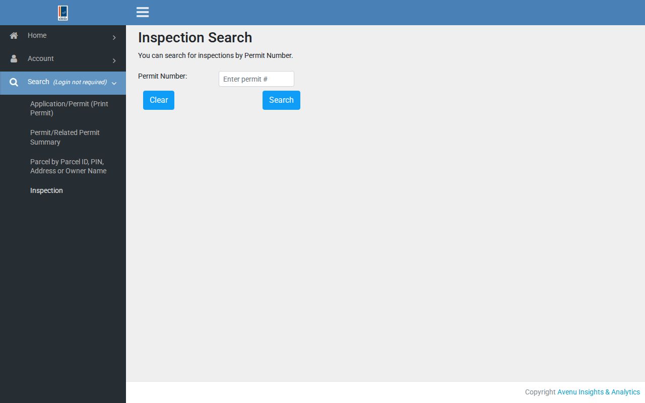 Durham street directory inspection search